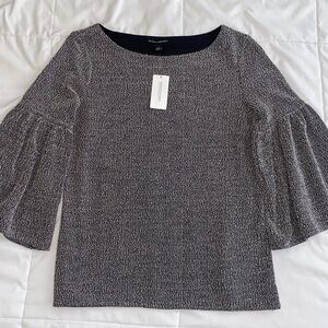 NEW, Banana Republic Tweed Short Sleeve Blouse